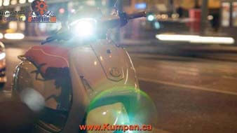 720x405px 4 Kumpan accessories headlight e scooter scooter escooter Kumpan.ca Canada